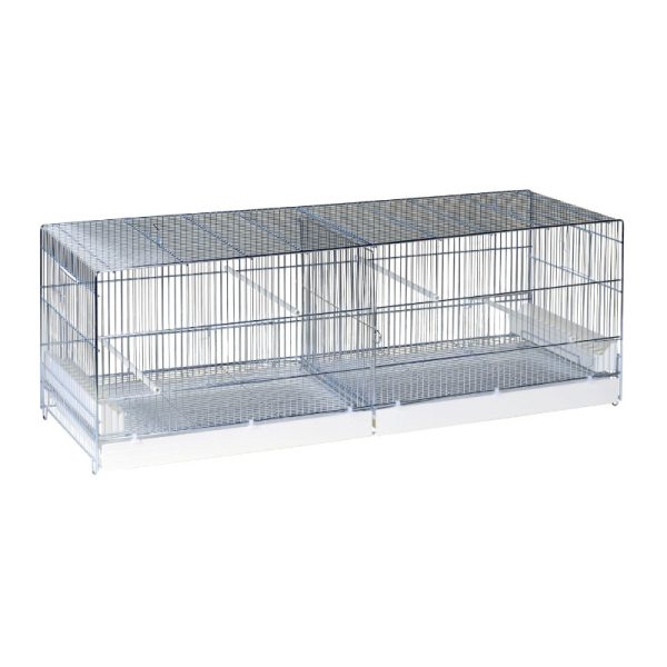 Gabbia Cova zincata con cassetto in plastica - immagine 4