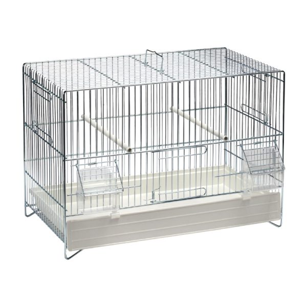 Gabbia Cova zincata con cassetto in plastica - immagine 2