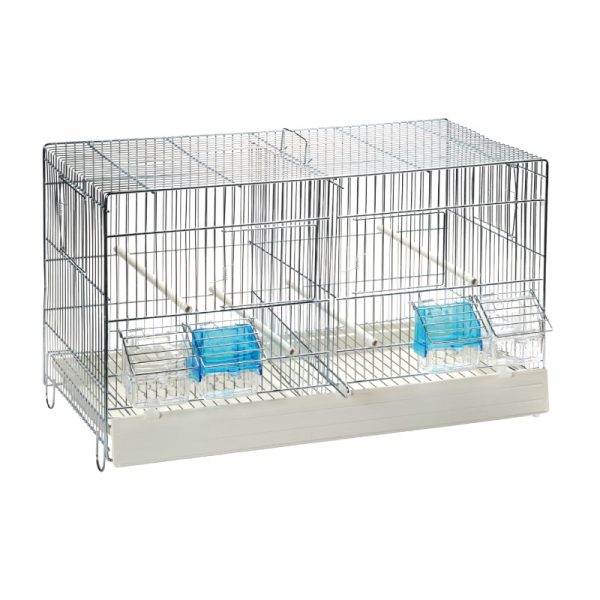 Gabbia Cova zincata con cassetto in plastica