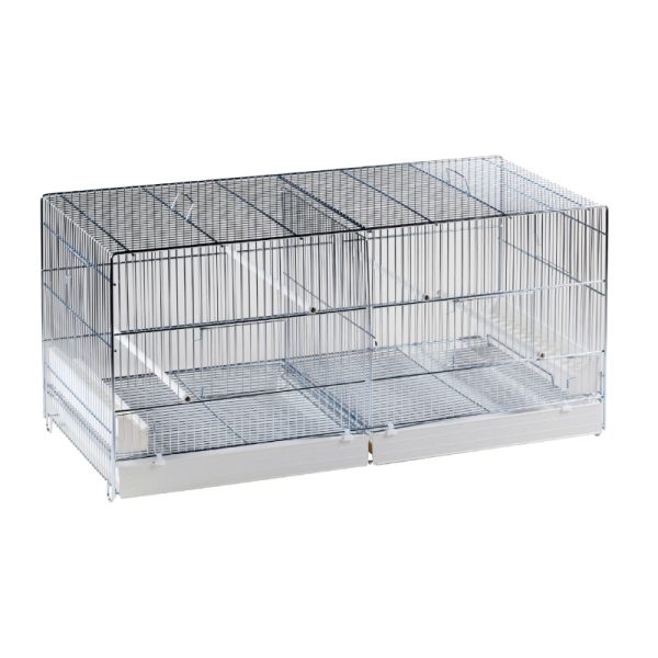Gabbia Cova zincata con cassetto in plastica - immagine 3
