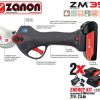 Forbice Zanon ZM 35 elettronica con 2 batterie