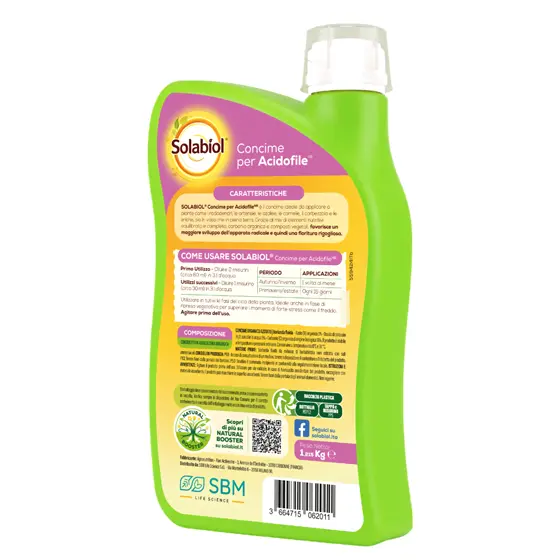 concime piante acidofile scheda tecnica