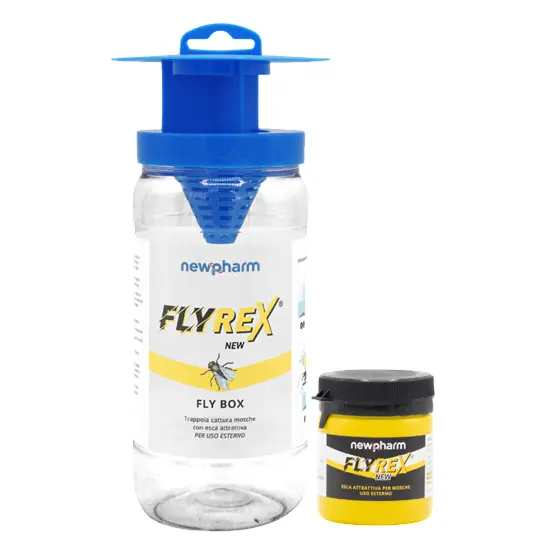 Flyrex New Fly Box newpharm trappola per mosche
