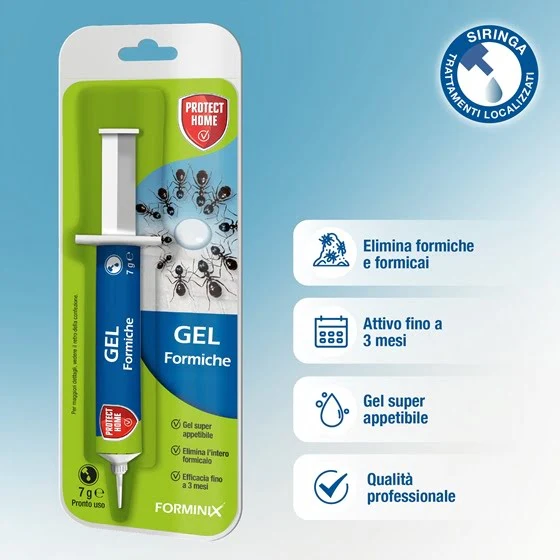 Forminix gel insetticida formiche 7 gr siringa